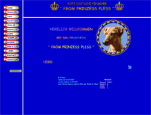 Tablet Screenshot of from-prinzess-pless.de